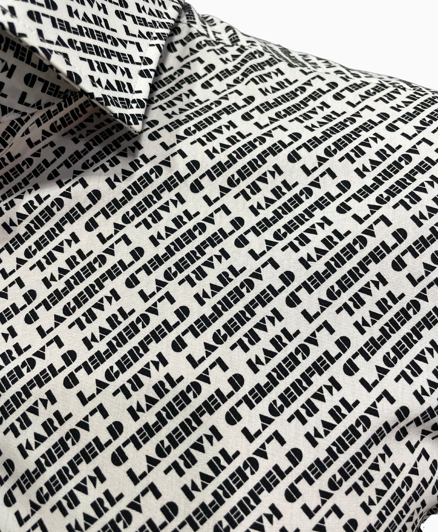 Camisa 533679 blanco/negro