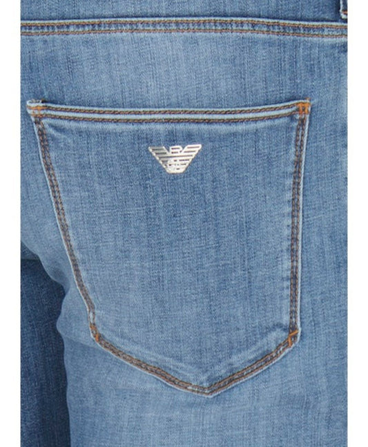 Jean Denim Blu Azul