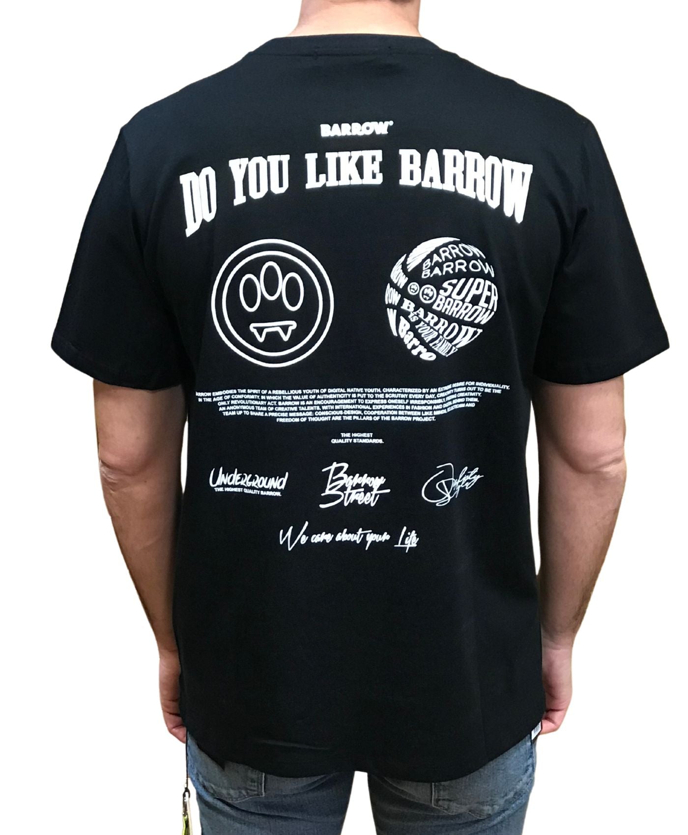 Camiseta S4BWUATH087 Negro