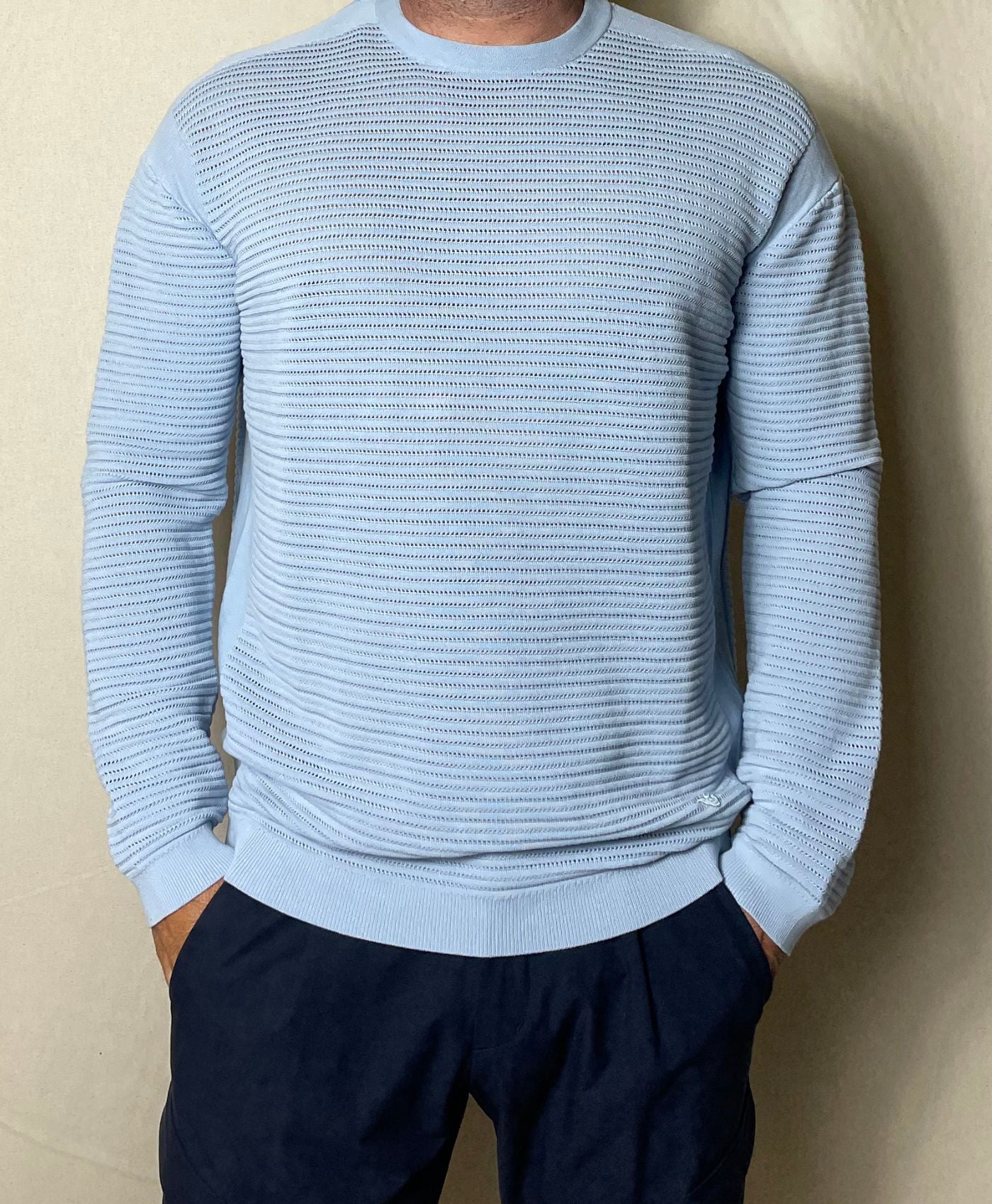 Jersei EM000889 celeste