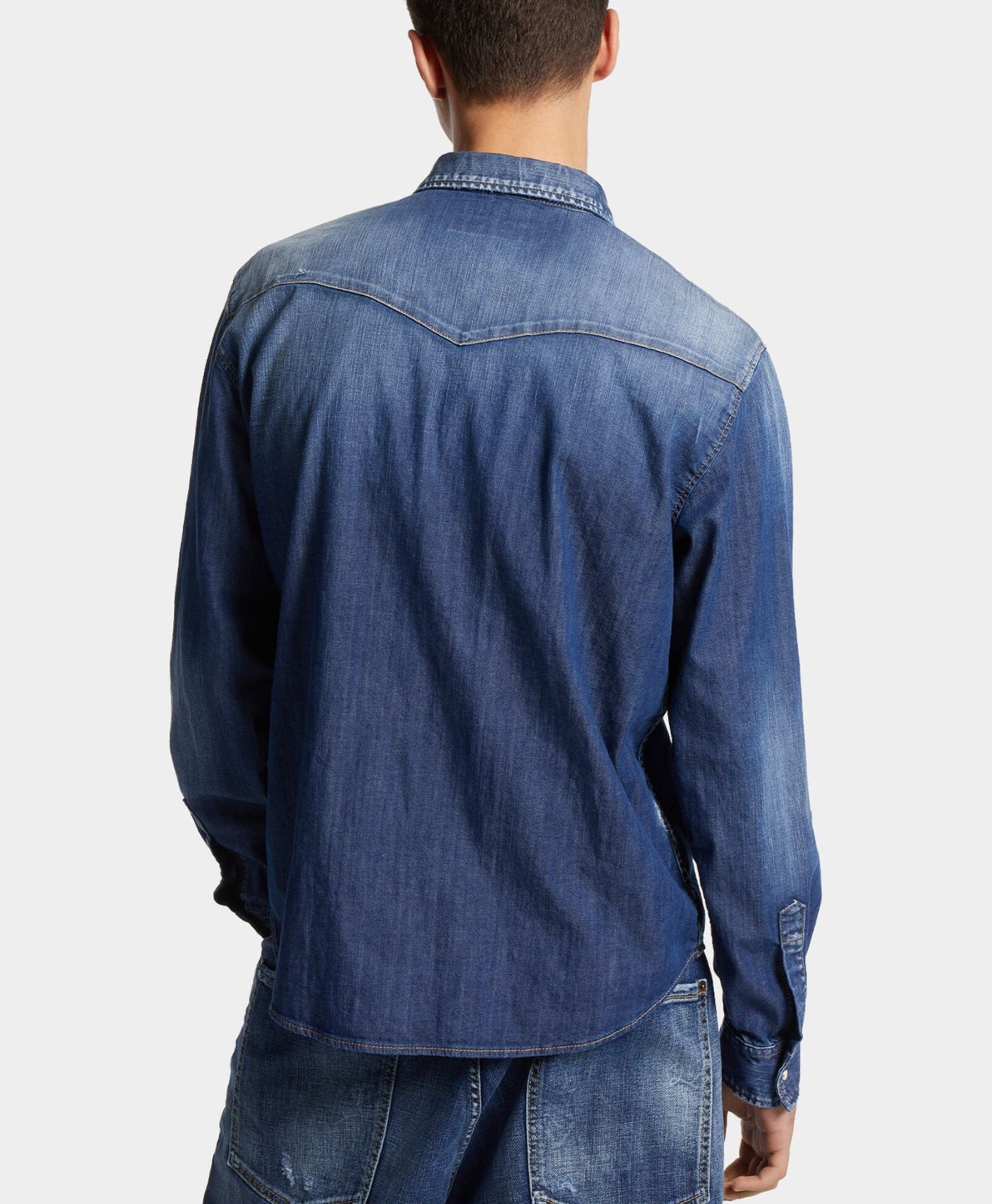 Camisa S79DL0049 jean azul