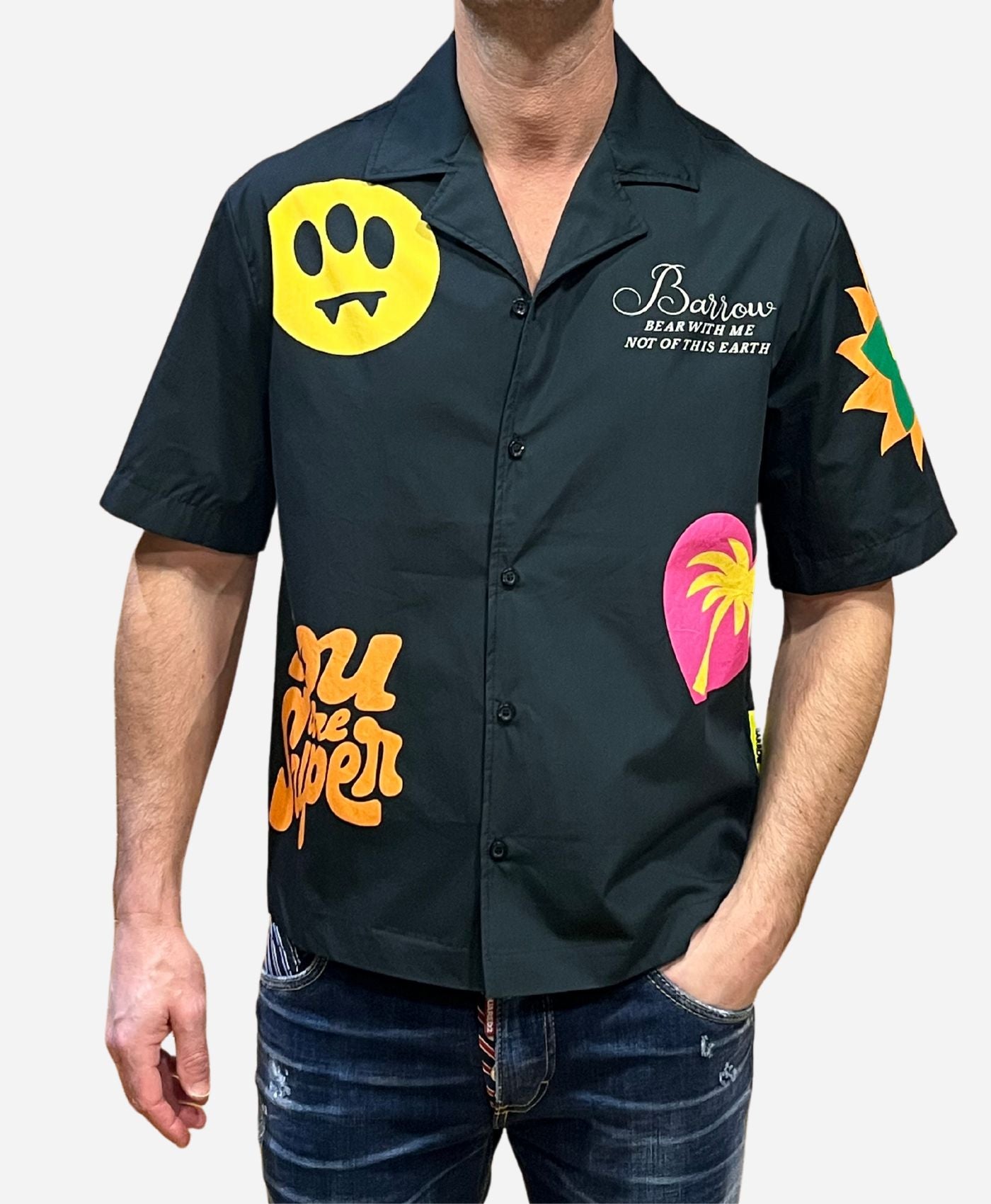Camisa S4BWUASI059 Negro