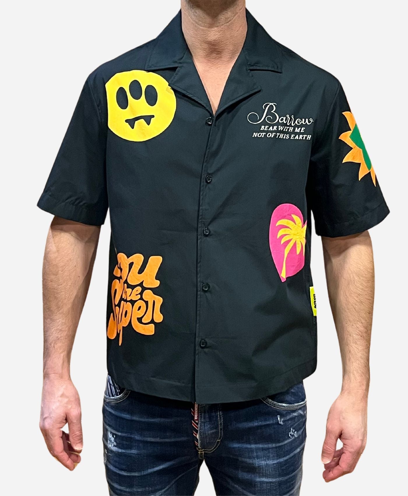 Camisa S4BWUASI059 Negro