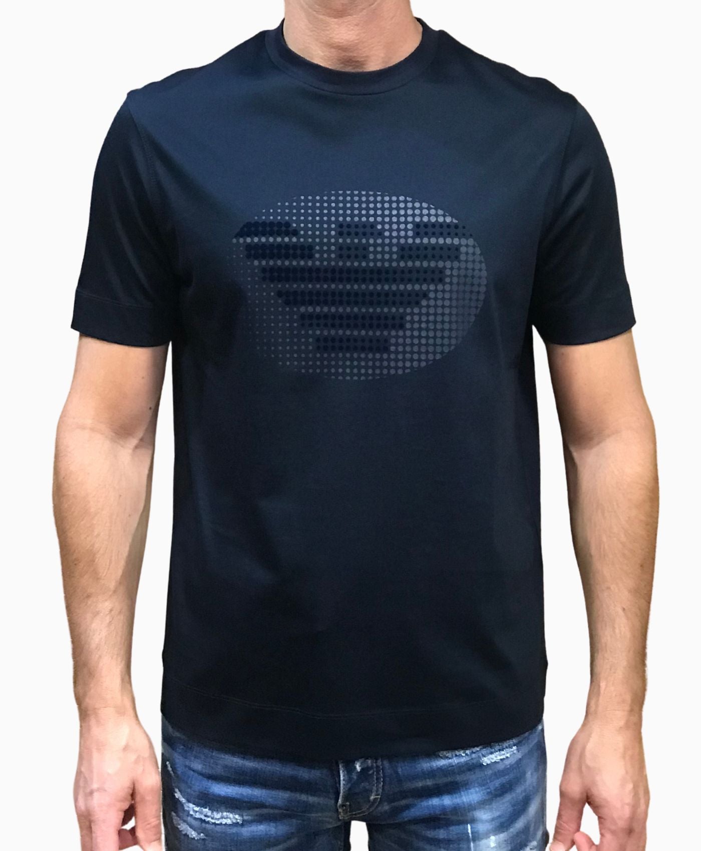 Camiseta Puntos Marino