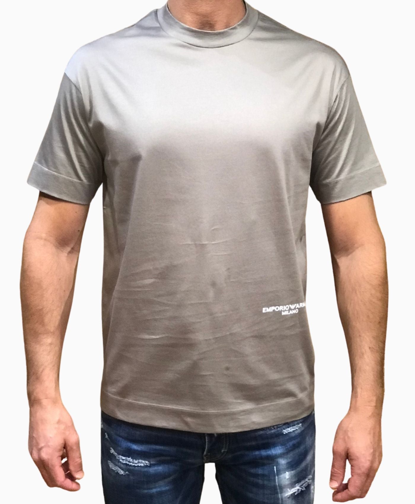 Camiseta 3R1TU71JSAZ marron Claro