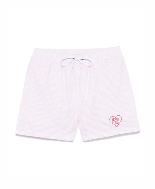 Bañador Stripes rosa