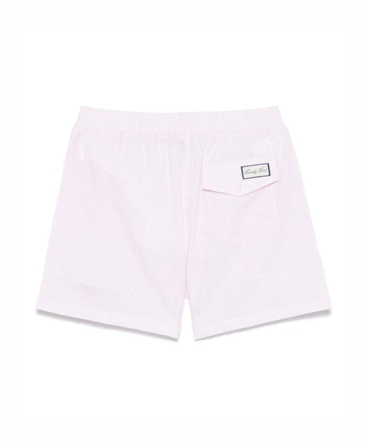 Bañador Stripes rosa