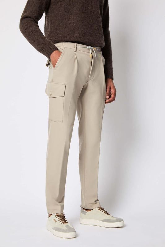 Pantalon 55715 beig