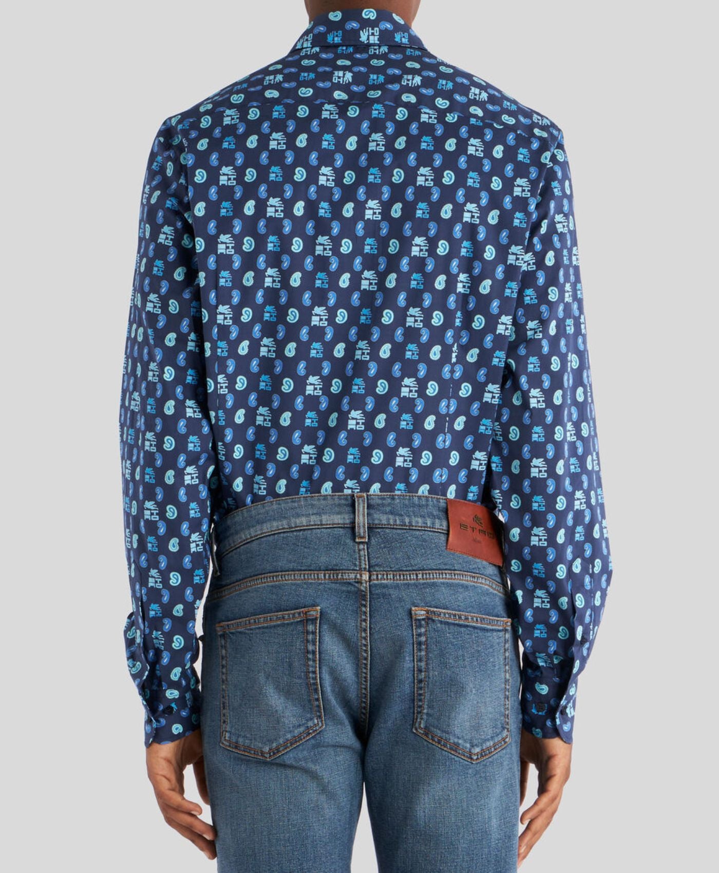 Camisa Logos E Marino