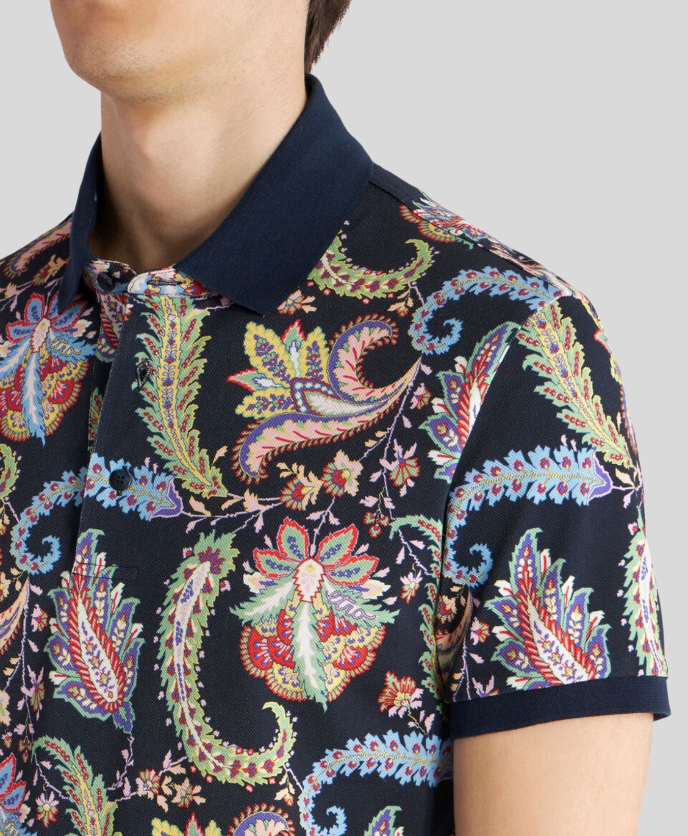 Polo Pasley Etro Marino/Verde