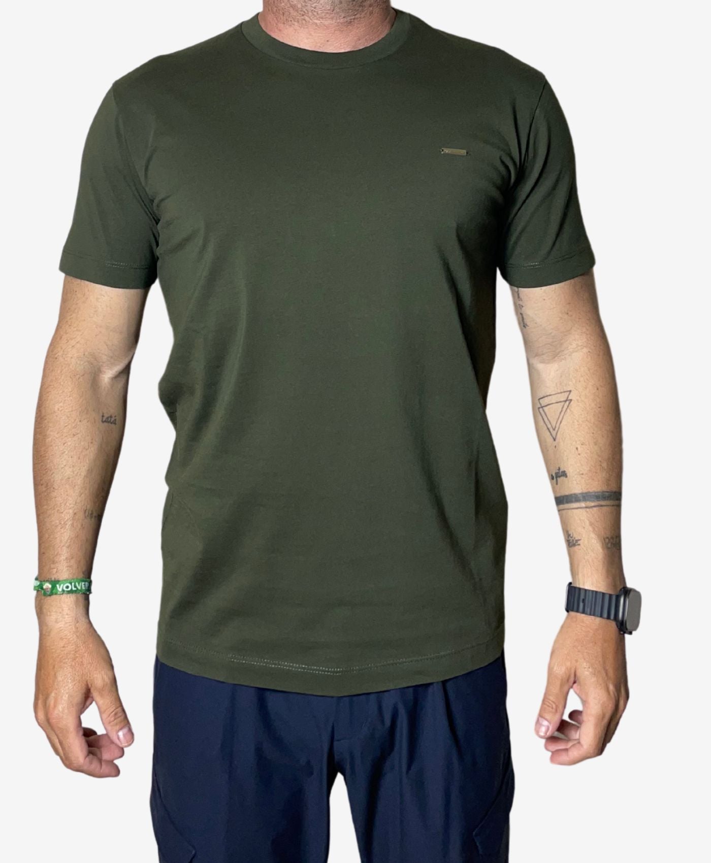 Camiseta S74GD1253 kaki