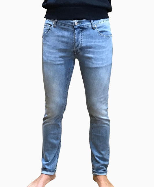 Pantalon Taglio Azul claro