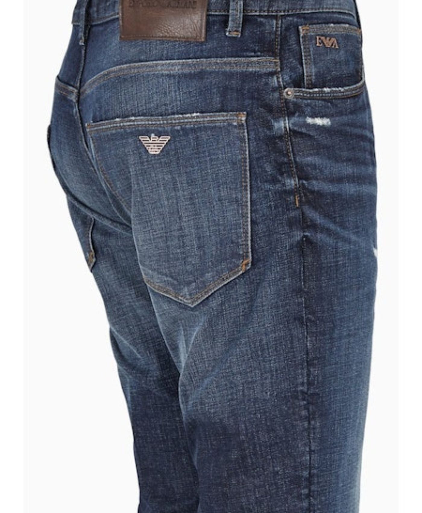 Jeans 6D1J061D98Z marino