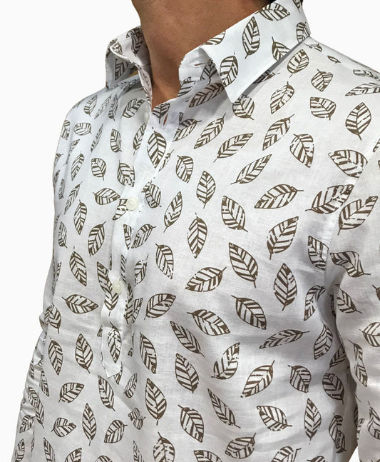 Camisa Maniche Blanco