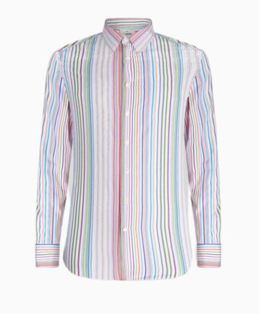 Camisa Listones E Multicolor