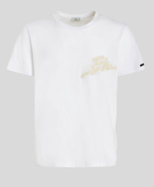 Camiseta Etro bordado Blanco