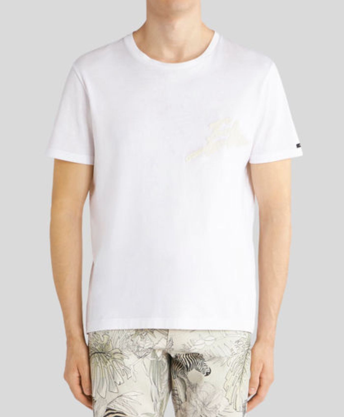 Camiseta Etro bordado Blanco