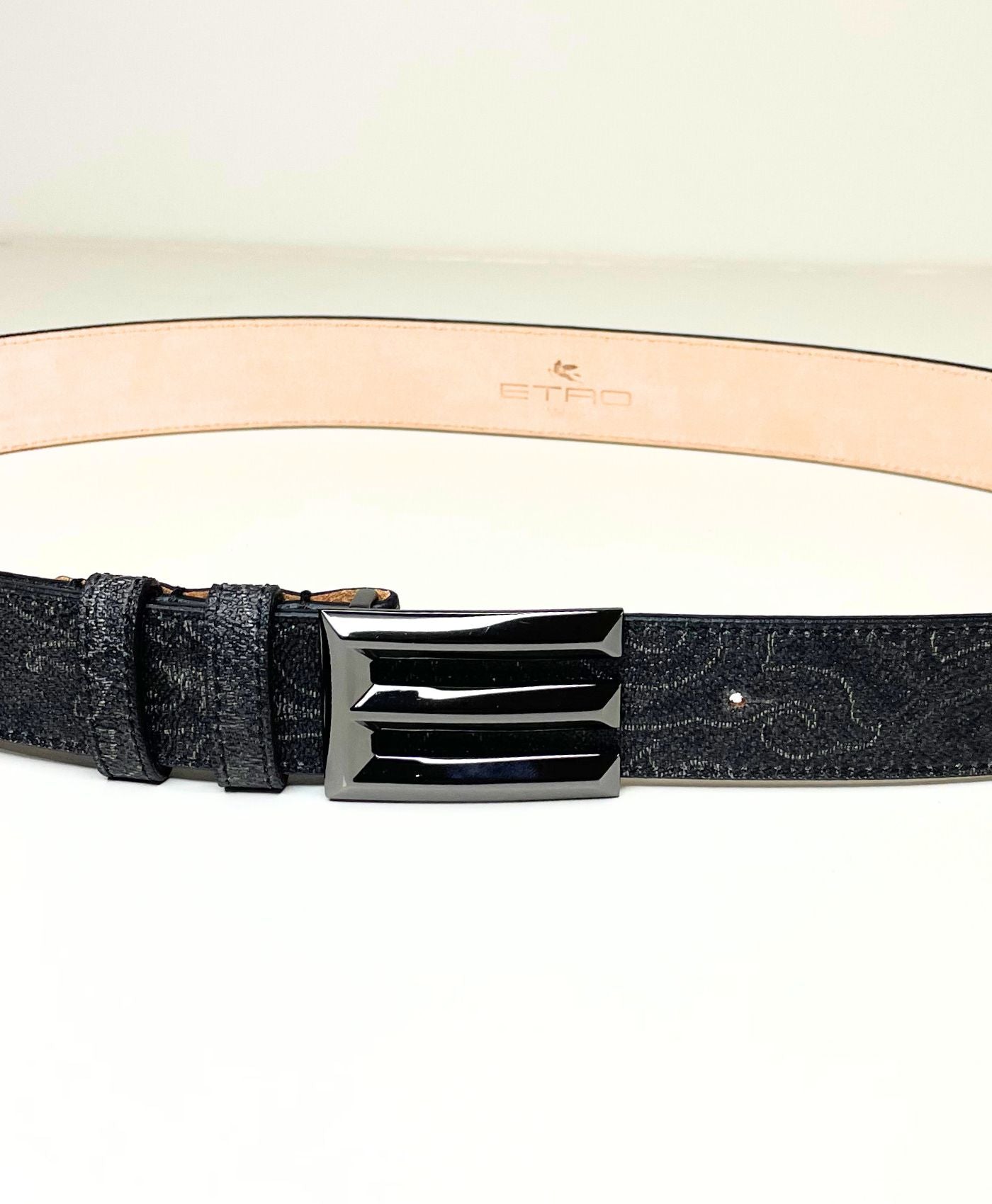 Cinturón E Etro Negro