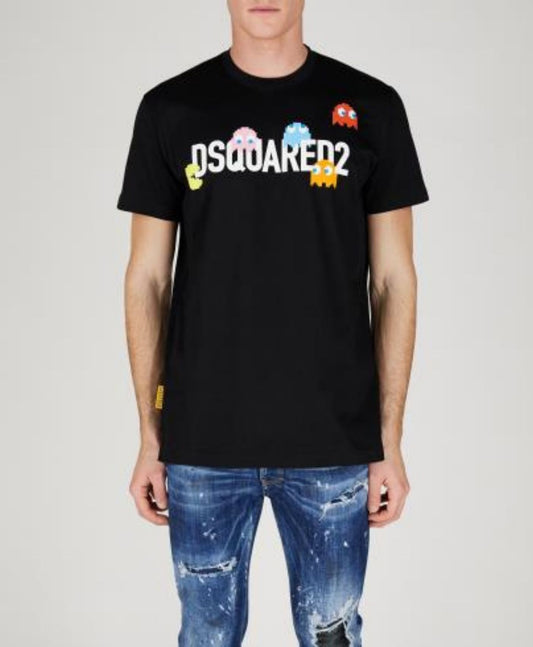 Camiseta Pac-Man Negro