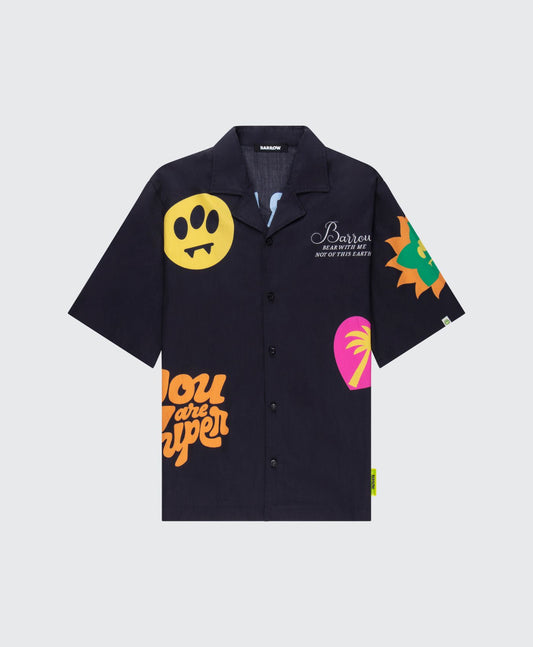 Camisa S4BWUASI059 Negro