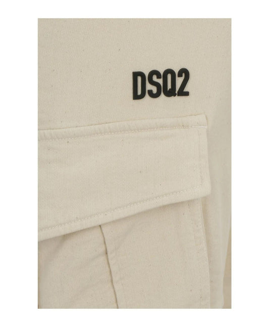 Pantalon Mini Cargo Blanco