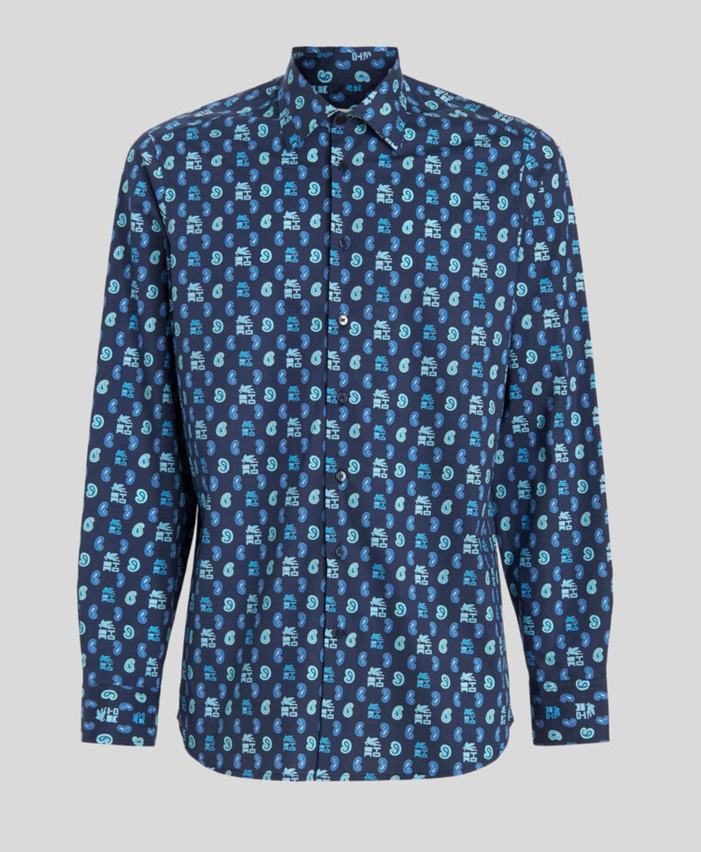 Camisa Logos E Marino