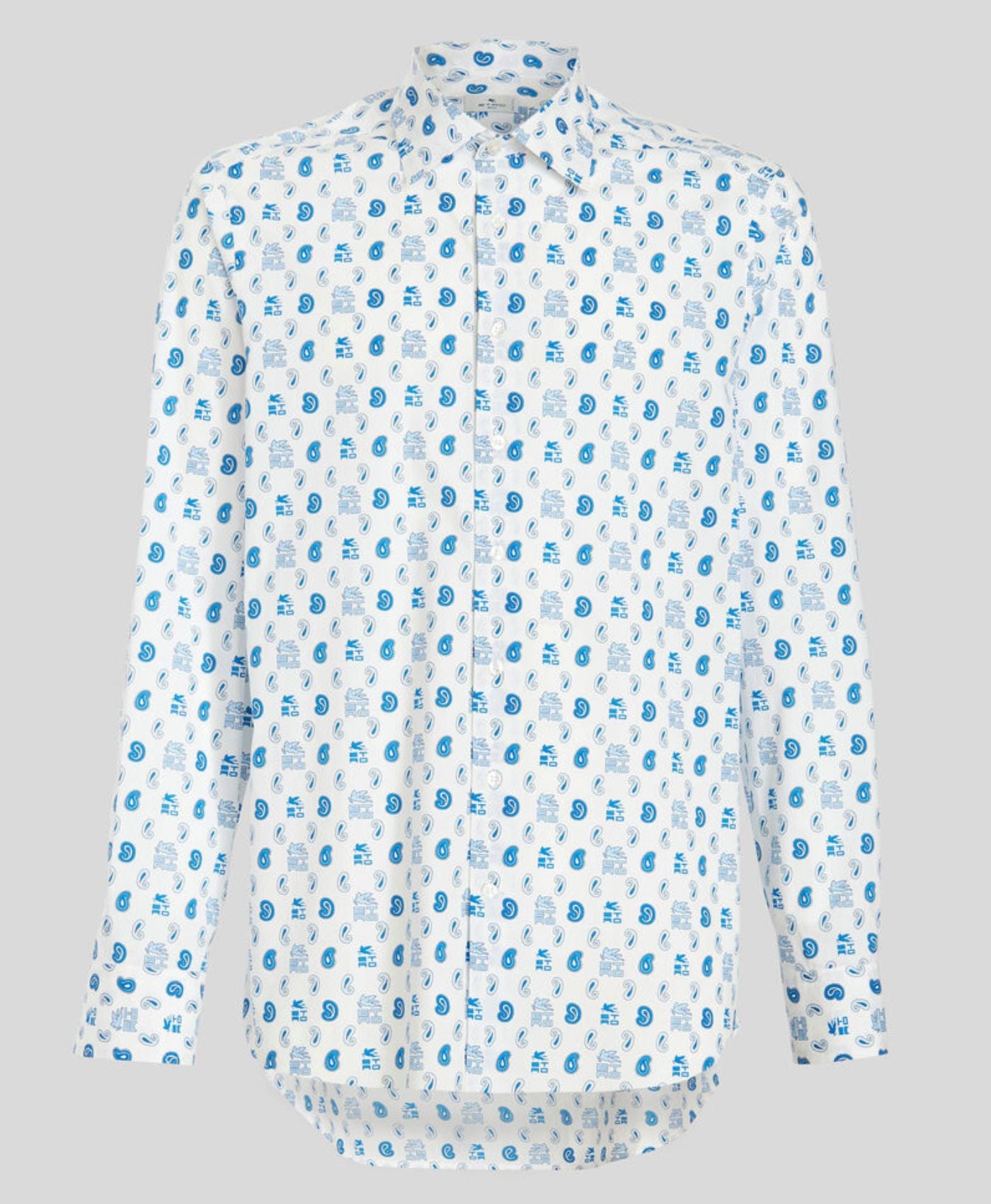 Camisa Logos E Blanco