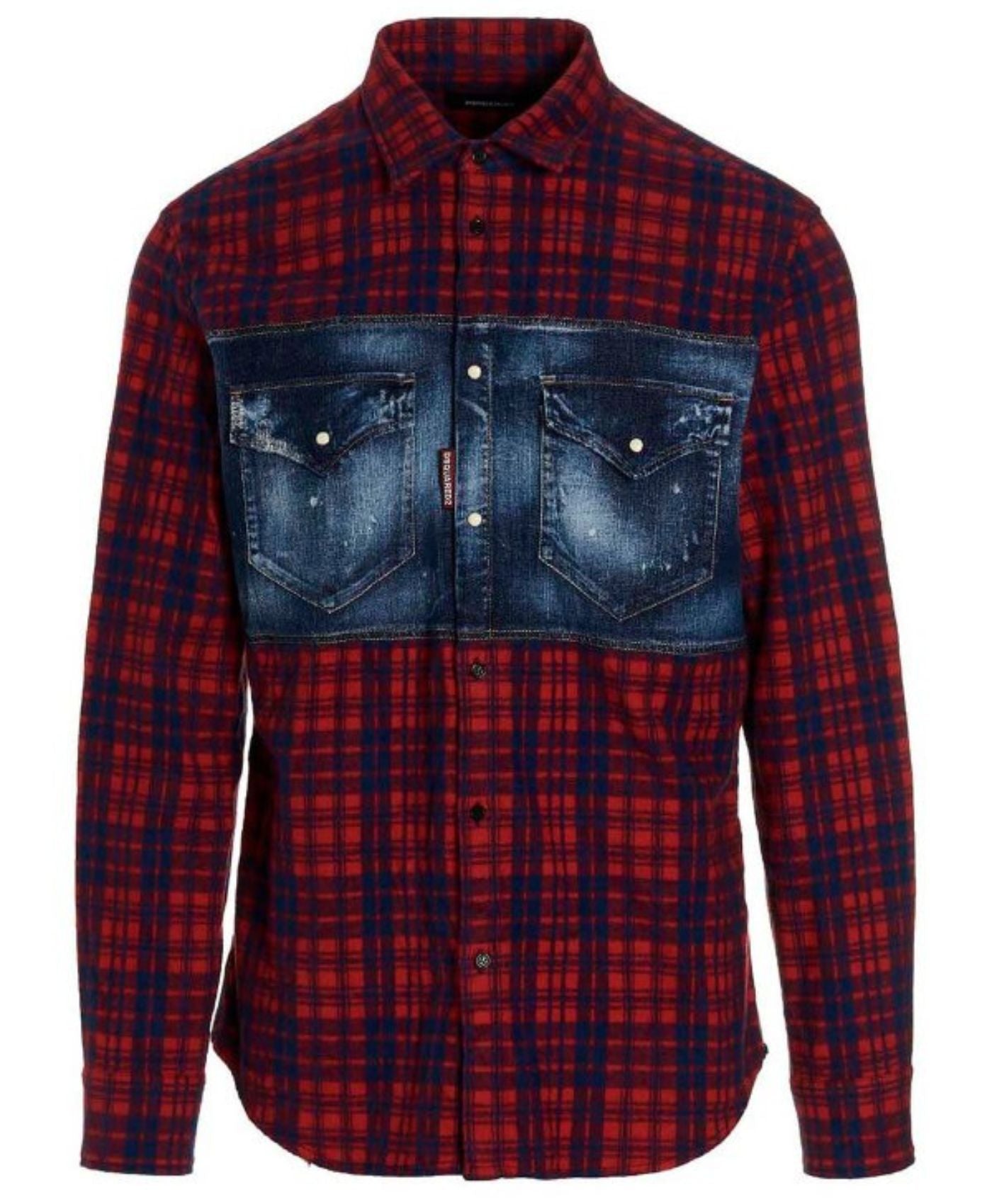 Leña Dan Shirt DSQ Rojo