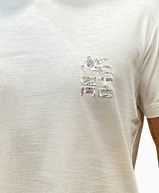 Camiseta Logo E Blanco