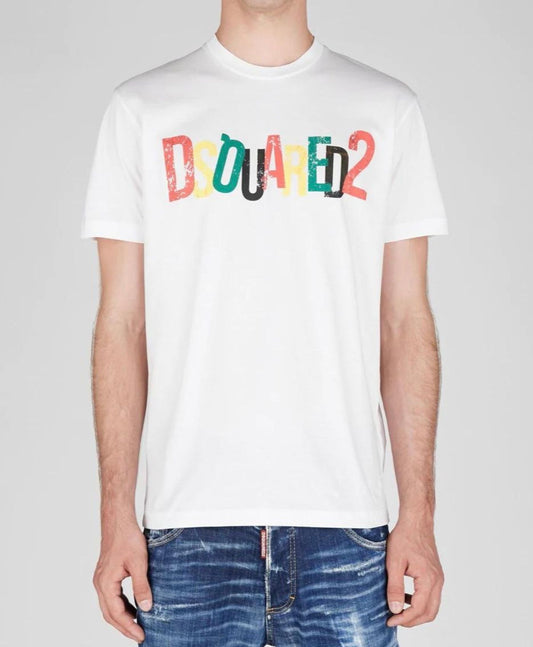 Camiseta Letras Blanco