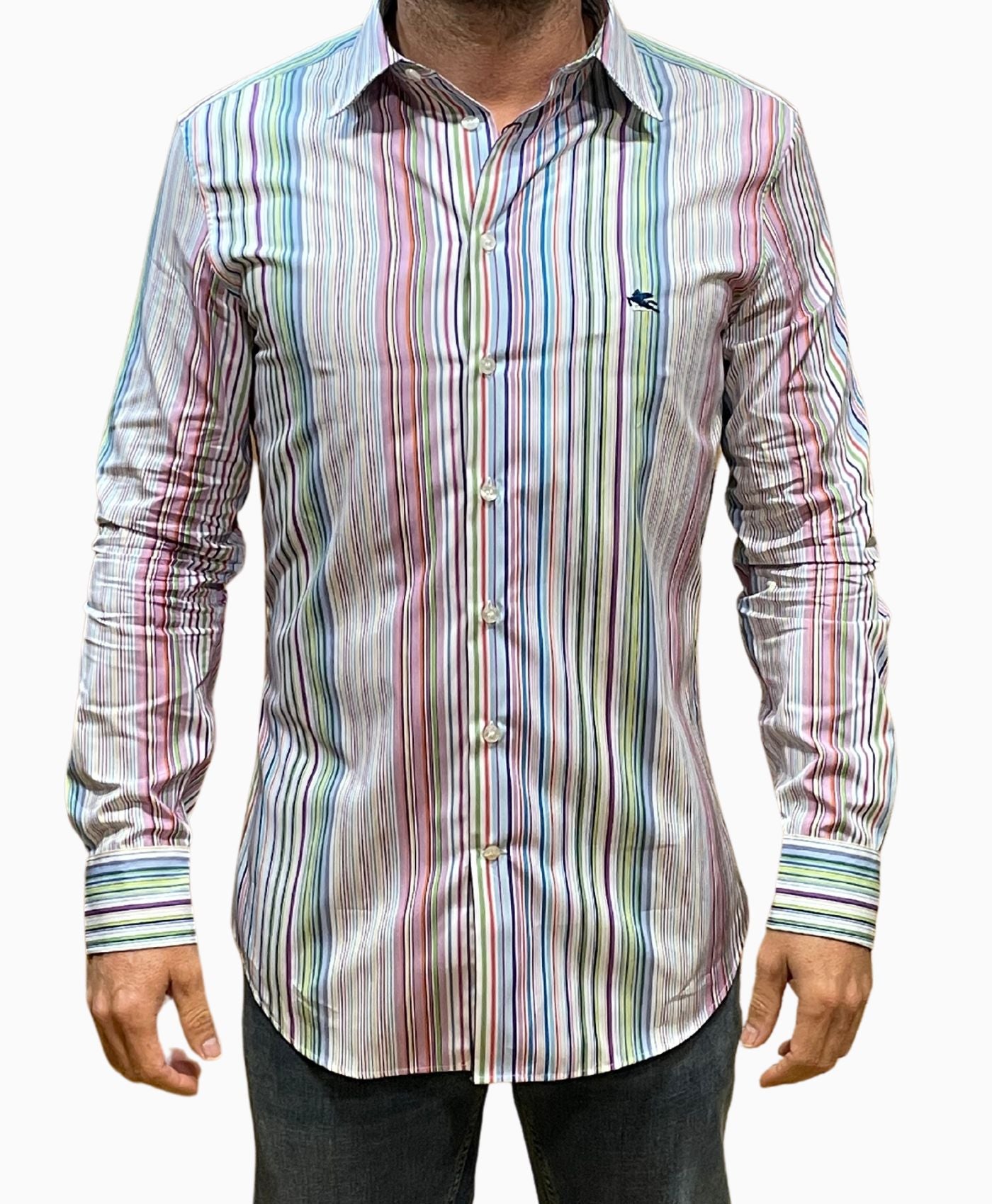 Camisa Listones E Multicolor