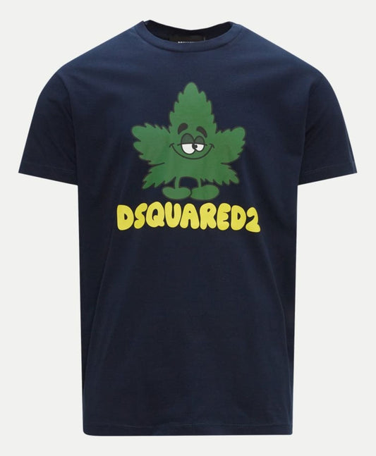 Camiseta Hoja Marino