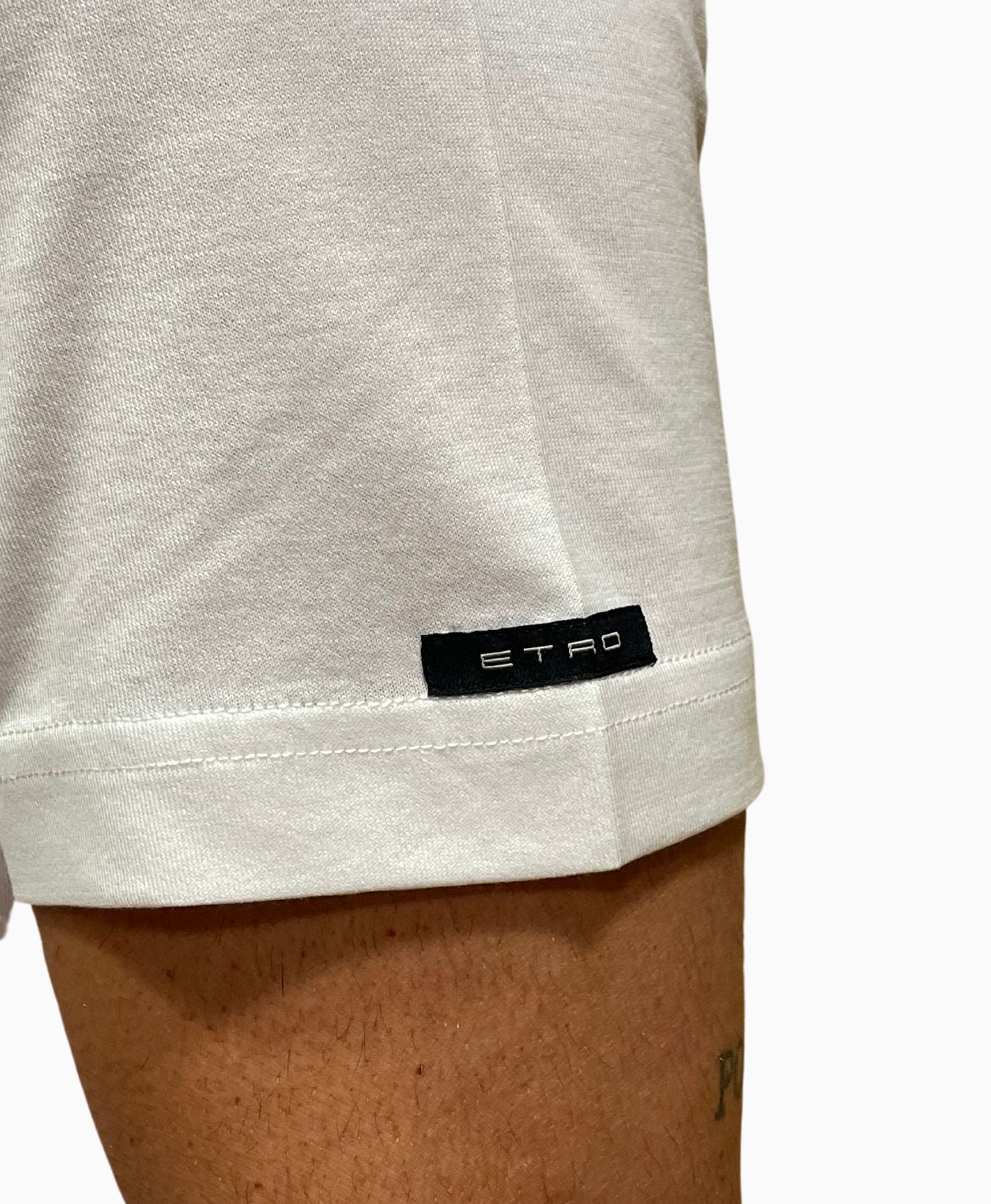 Camiseta Logo E Blanco