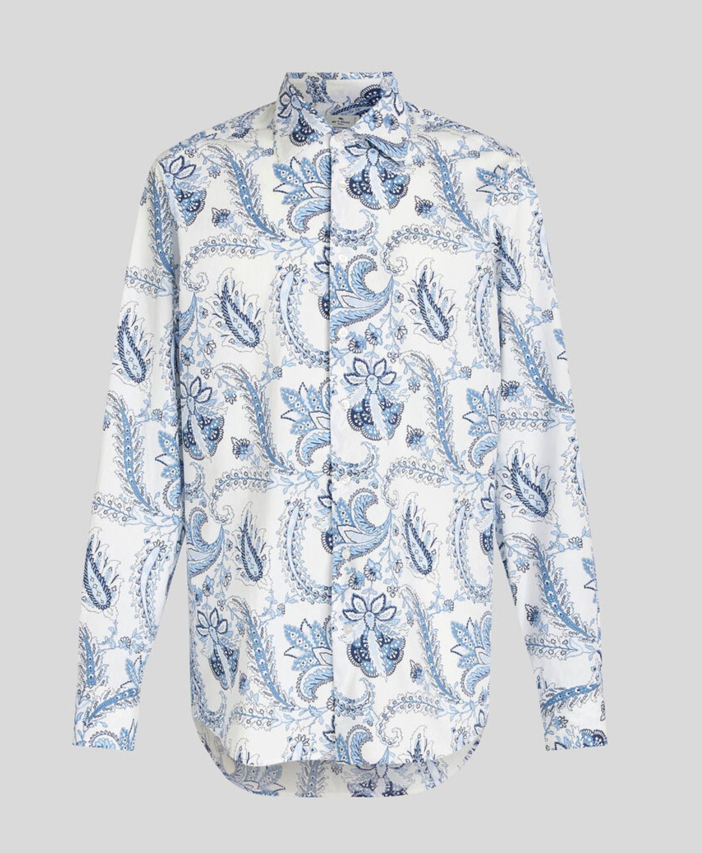 Camisa Paisley Floral Blanco