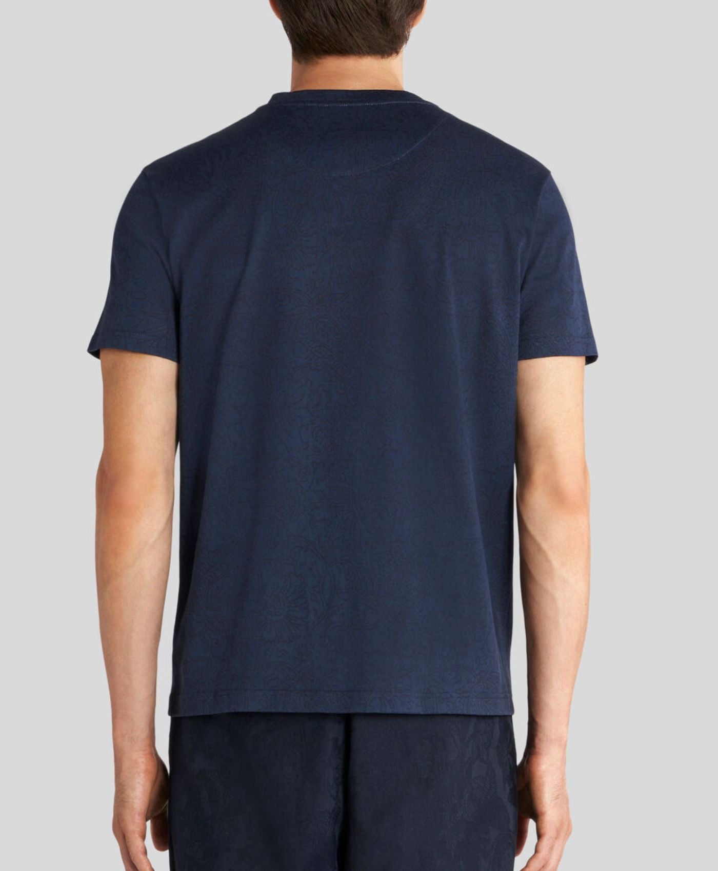 Camiseta Paisley Marino