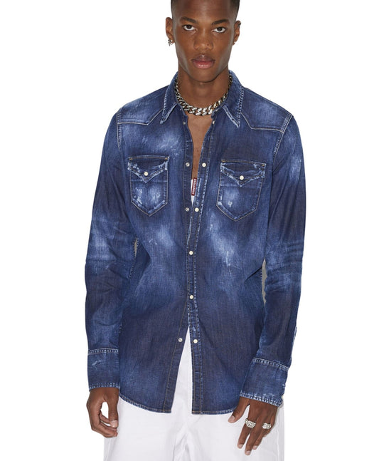 Camisa Classic western Marino