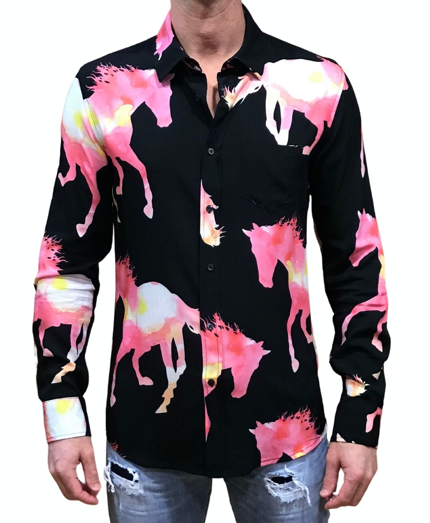 Camisa Caballo Negro