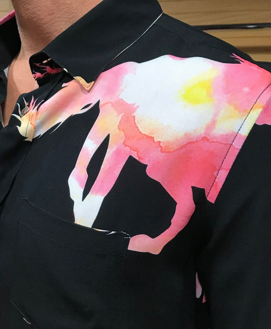 Camisa Caballo Negro