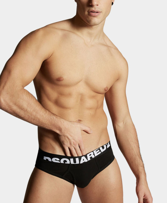 Slip Brief Twin Pack negro
