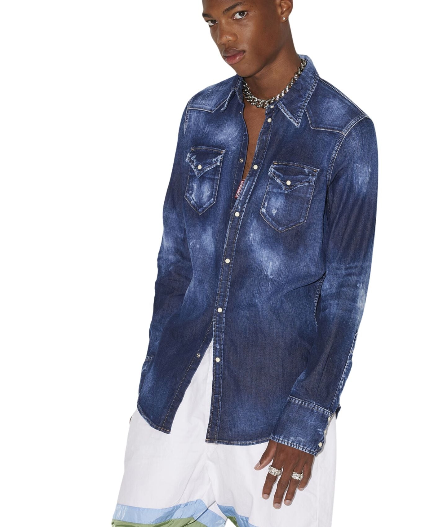 Camisa Classic western Marino