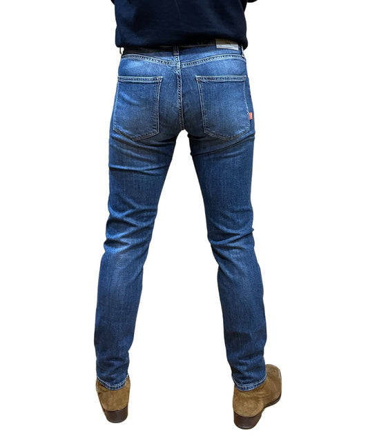Pantalone  Denim Azul Oscuro