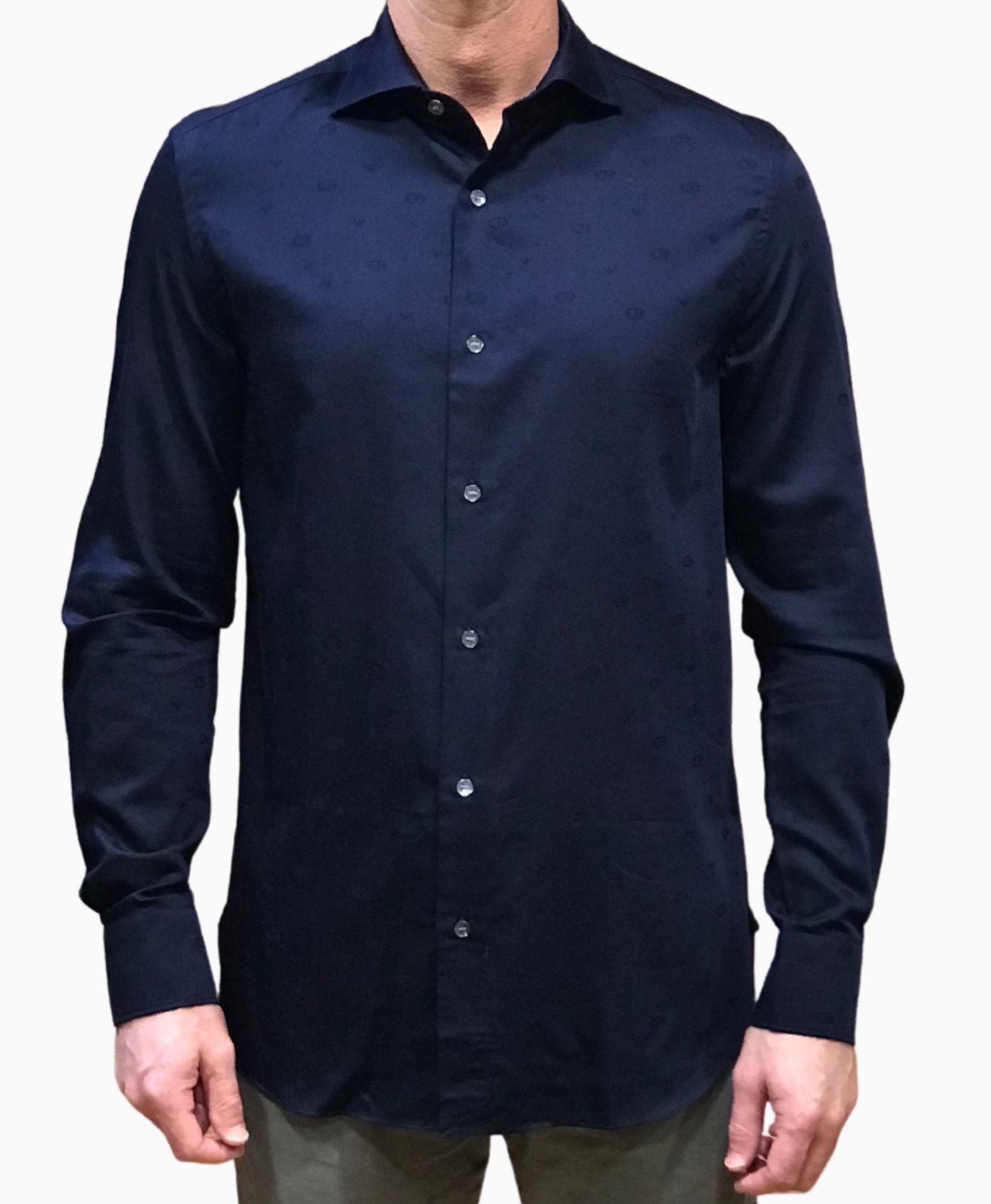 Camisa Logos EA Marino